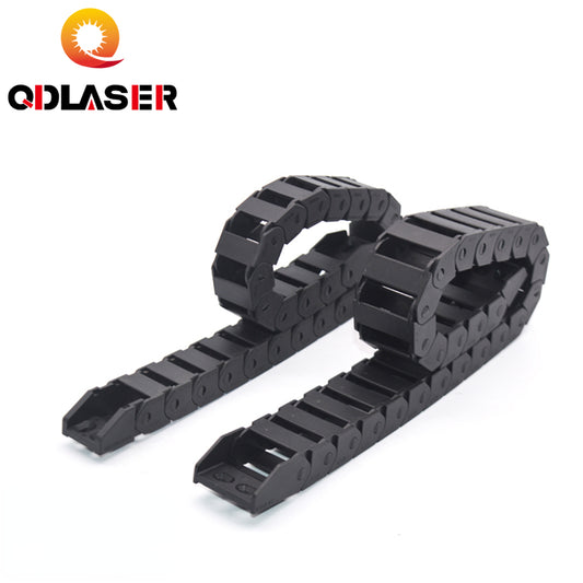 QDLASER Transmission Cable Chain 7*7mm Bridge Type Non-Opening 1 Meter Plastic Towline Transmission Drag Chain for Machine