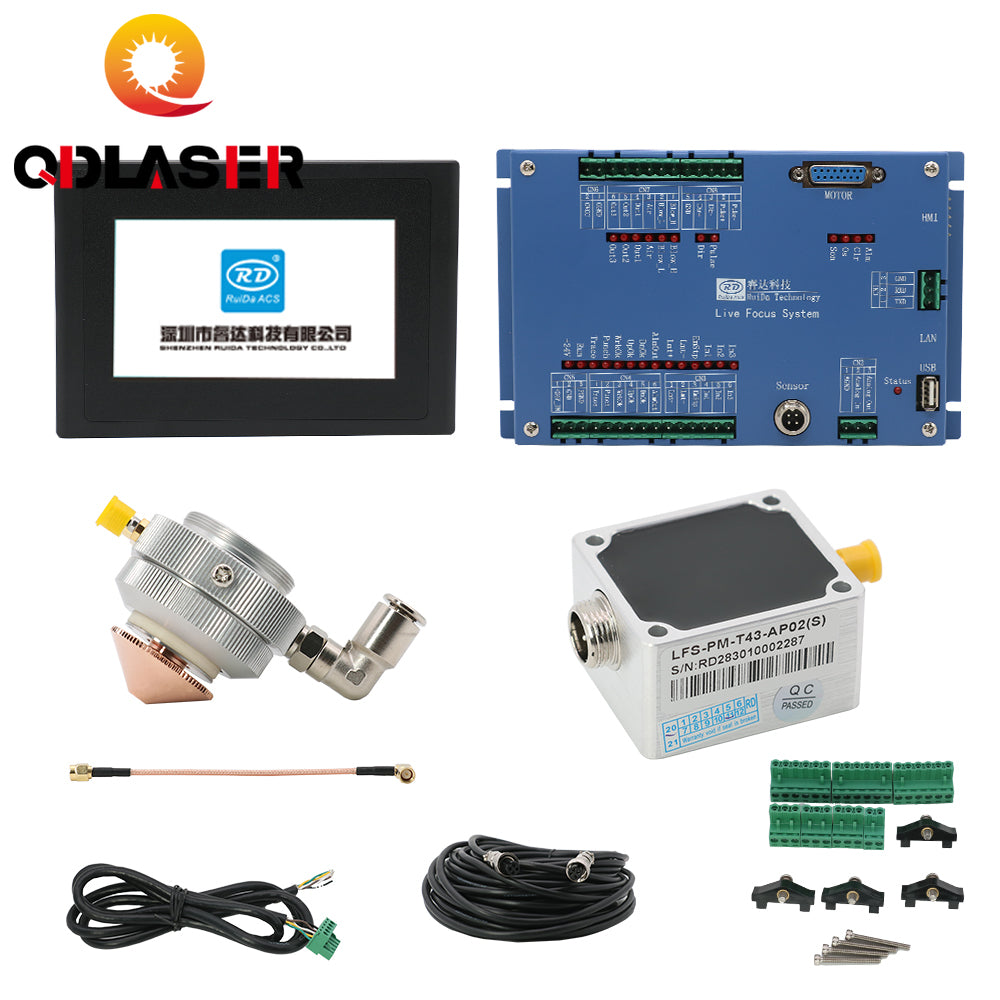 Ruida LFS-PM-T43 Analog Metal Live Focus System With Touch Screen for Metal Co2 Laser Cutting Machine