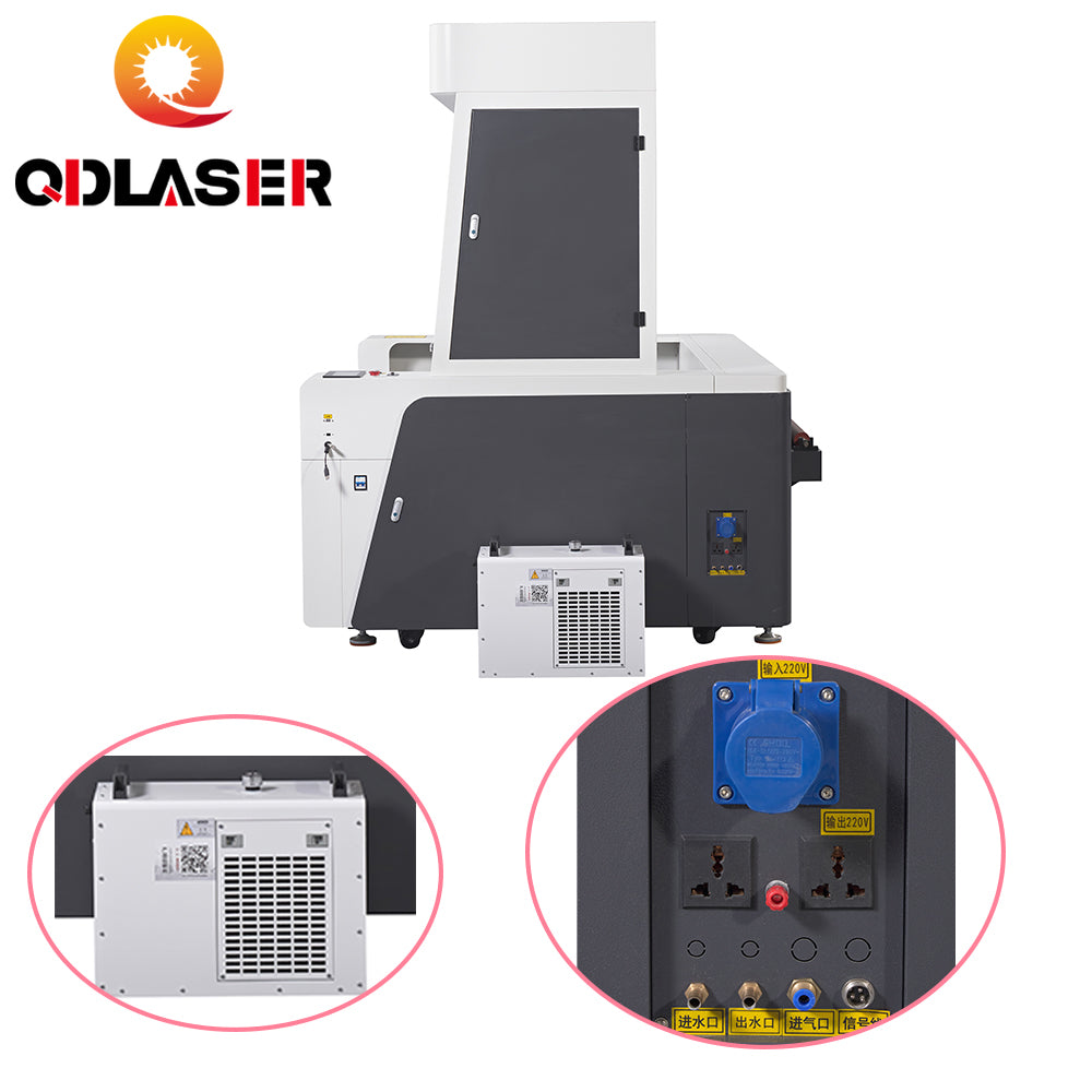 100W 1610F-CCD Co2 Fabric Cutting Machine for Synthetic Leather, Artificial Leather, Cloth and Fur.