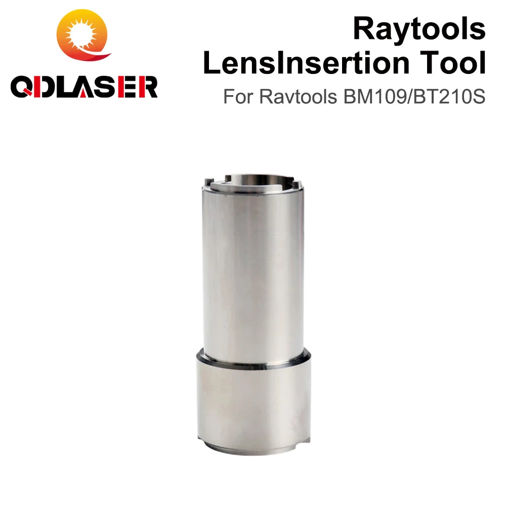 QDLASER Focusing Lens Insertion Tool D28 for Collimating Focusing Lens on Raytools BT210S/BM109 Fiber Laser Cutting Head