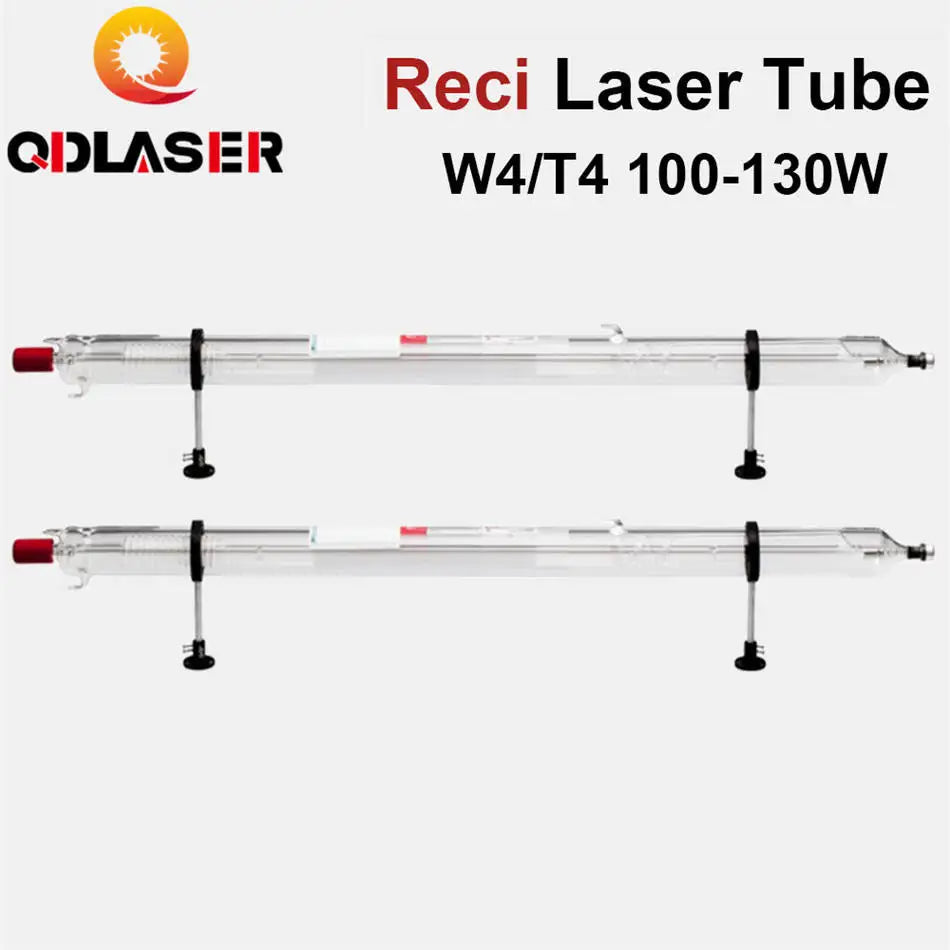 Reci W4 S4 Z4 100W Max.130W CO2 Laser Tube Wooden Case Box Packing Length 1400 Dia. 80mm for CO2 Laser Engraving Cutting Machine