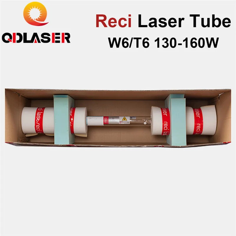 Reci W6 130W CO2 Laser Tube Length 1650mm Dia. 80mm for CO2 Laser Engraving Cutting Machine