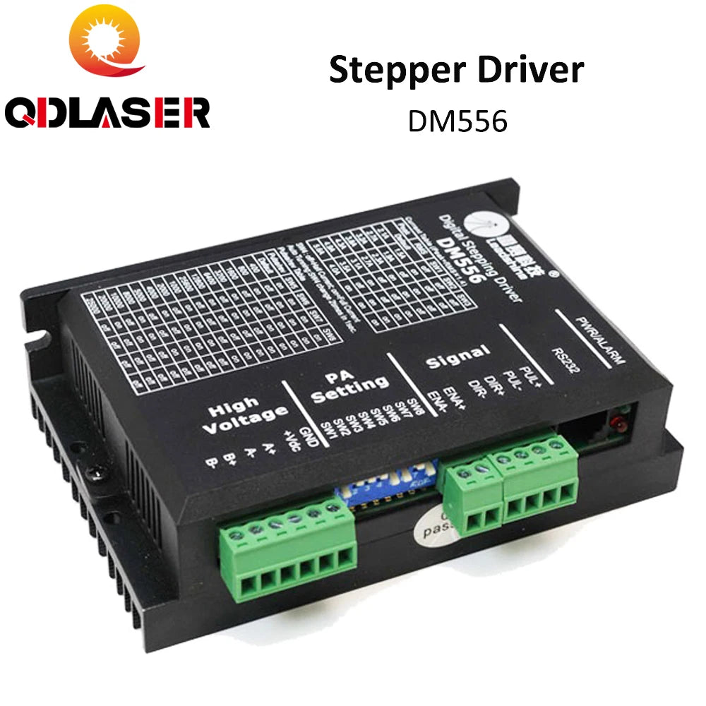 QDLASER Laser Spare Parts Leadshine 2-Phase Stepper Motor Driver DM556
