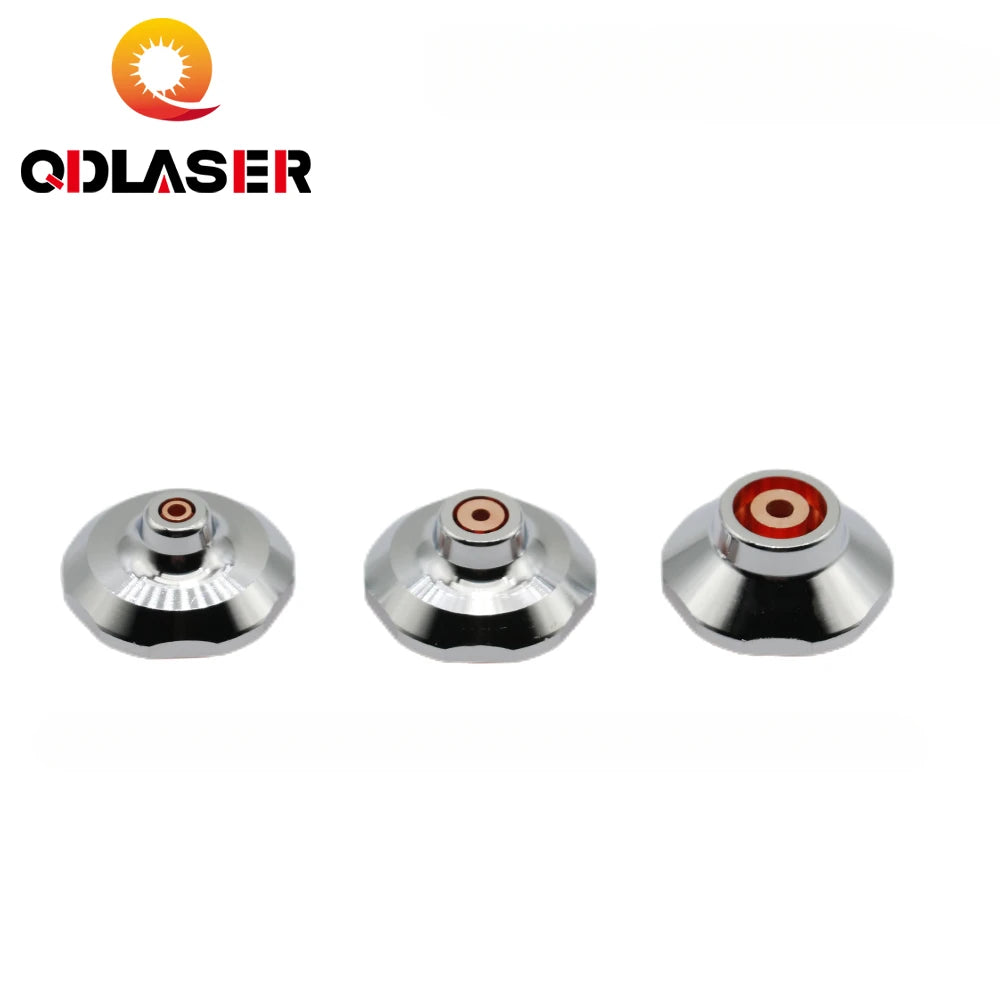 QDLASER Single Layer Double Layer Nozzles Dia 25mm  M11/M12 Caliber 4.0/6.0/10.0mm for Fiber Laser Cutting Head