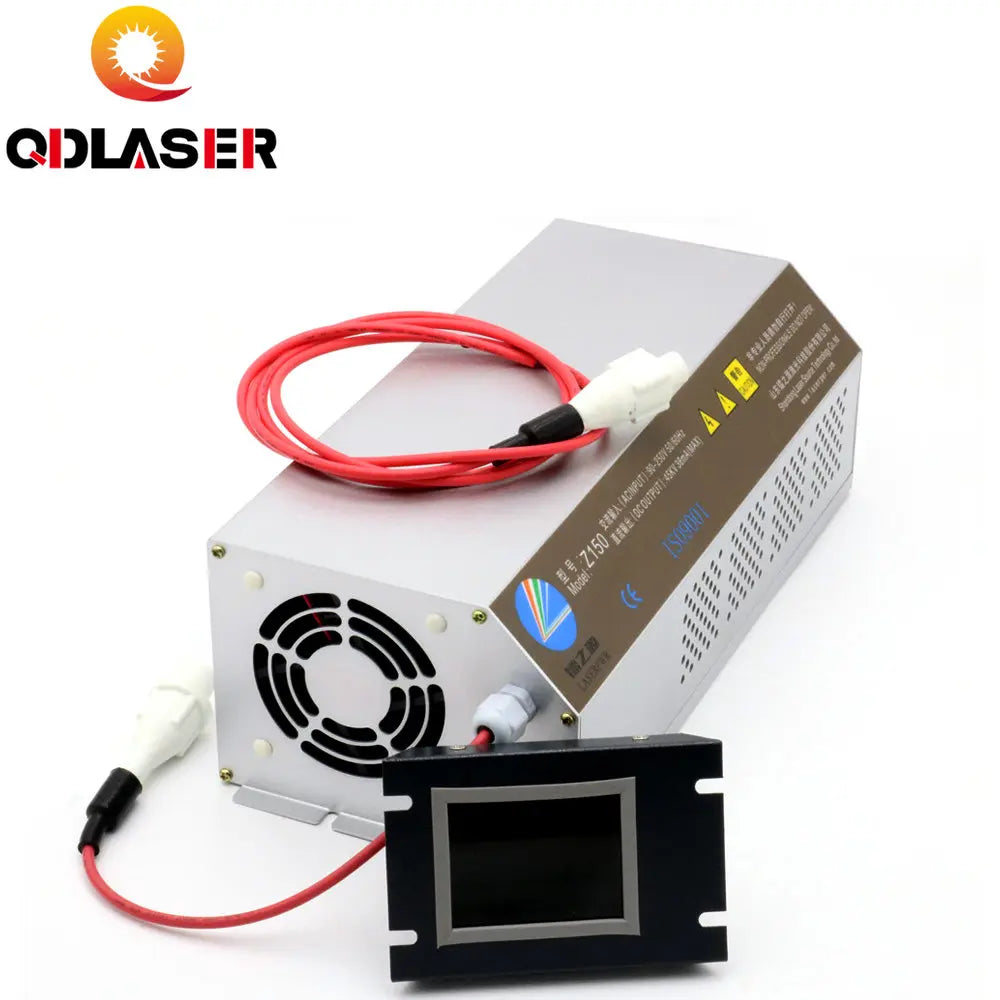 QDLASER 150-180W CO2 Laser Power Supply Monitor AC90-250V Z150 for CO2 Laser Engraving Cutting Machine HY-Z150 Z Series