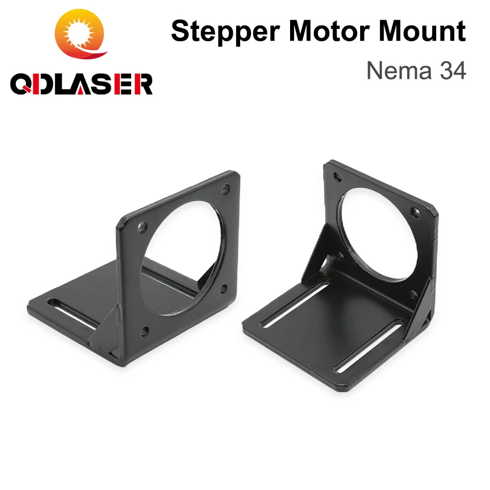 QDLASER Motor Base Aluminium Mounts for NEMA17 NEMA23 NEMA34 Stepper Fastener Mounting Bracket Support Bracket