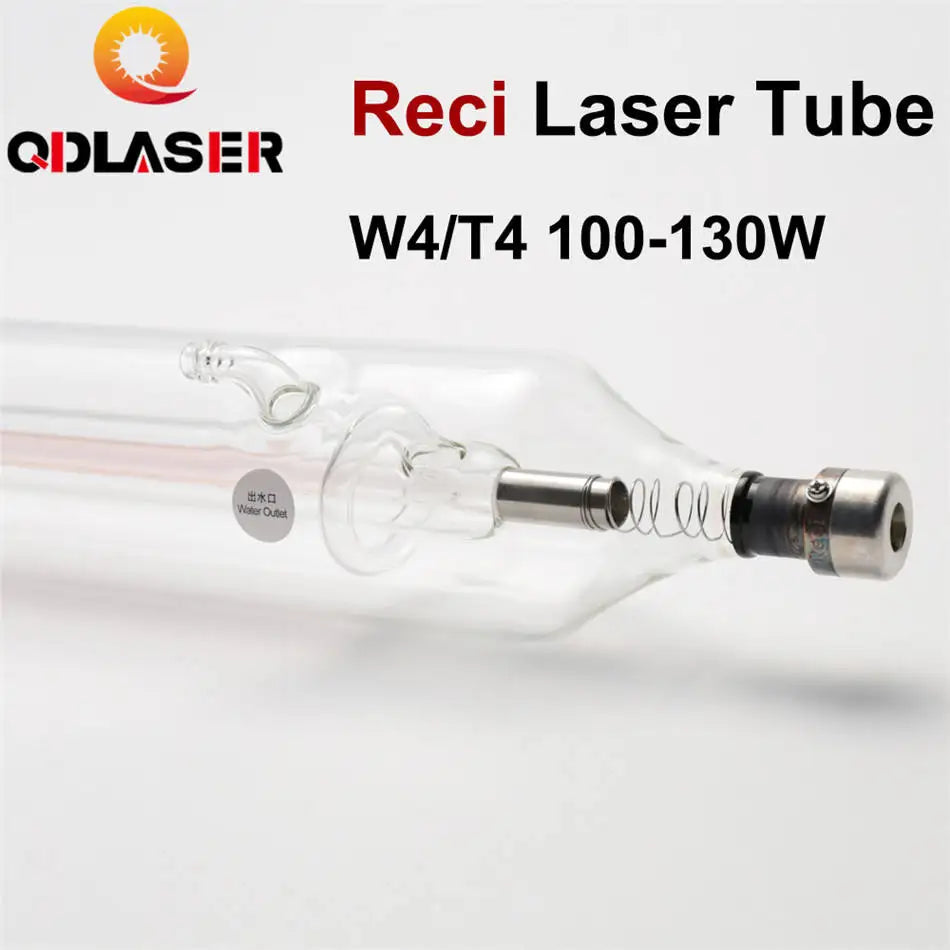 Reci W4 S4 Z4 100W Max.130W CO2 Laser Tube Wooden Case Box Packing Length 1400 Dia. 80mm for CO2 Laser Engraving Cutting Machine