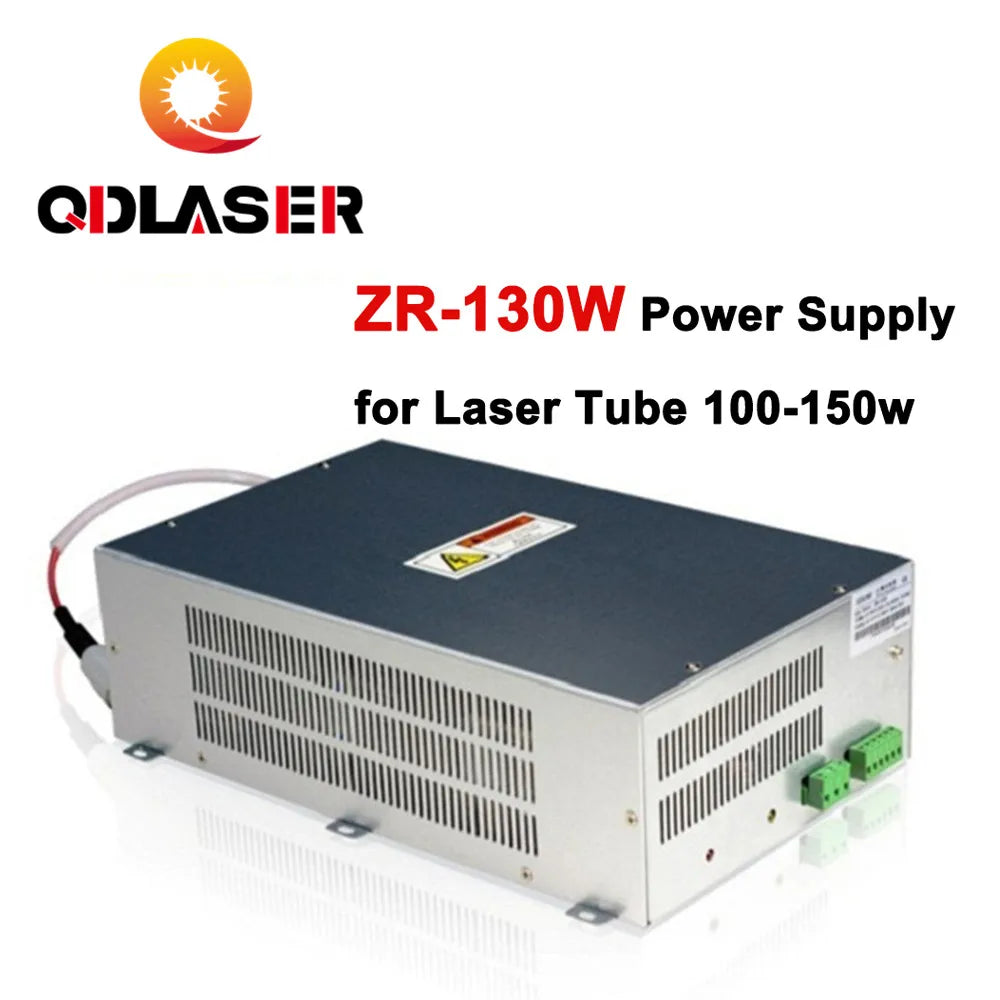 QDLASER ZR-130W Laser Cutter 130W CO2 Laser Power Supply for Laser Engraving Machine Power Source