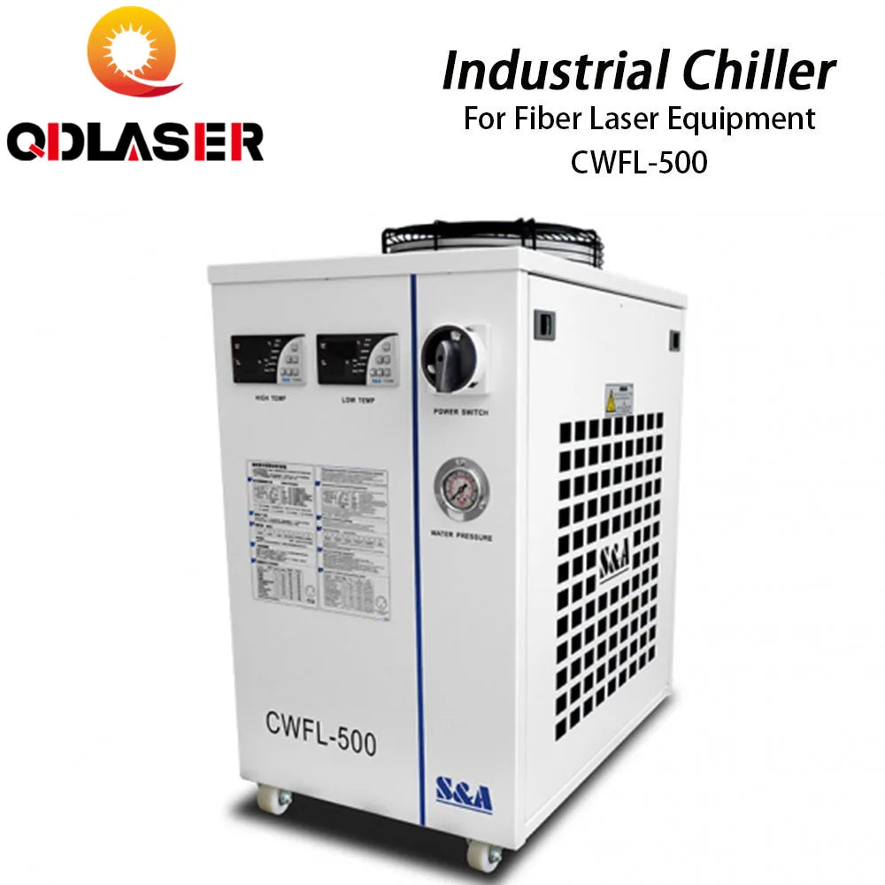Industrial Water Cooling Chiller CWFL-500 for Fiber Laser Cutting Machine
