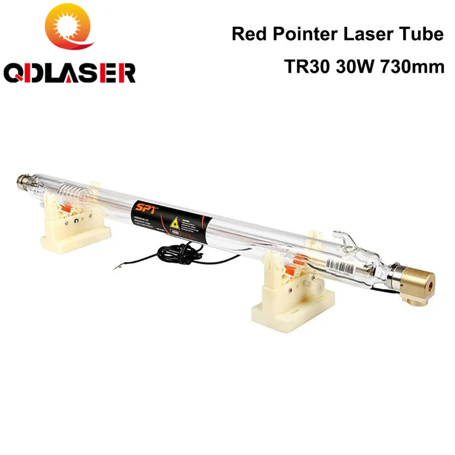 SPT TR Series Co2 Laser Tube 30W With Red Pointer TR30 for Co2 Laser Engraving and Cutting Machine