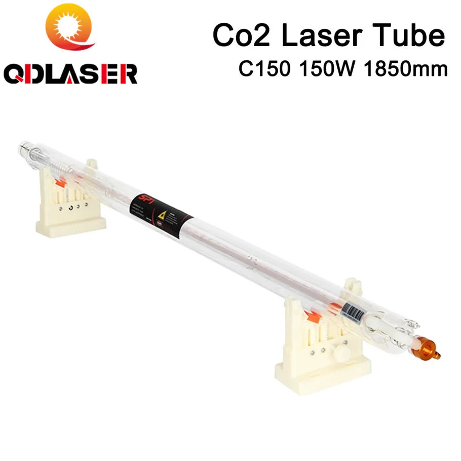 SPT C150 Co2 Laser Tube 150w 130W-150W Length 1850mm Dia.80mm for Co2 Laser Engraving and Cutting Machine