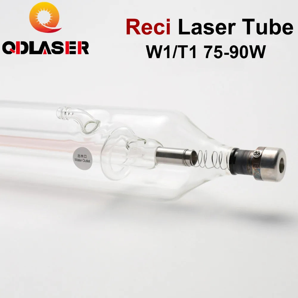 Reci W1 75W CO2 Laser Tube 75W-90W Length 1050mm Dia. 80mm for CO2 Laser Engraving Cutting Machine