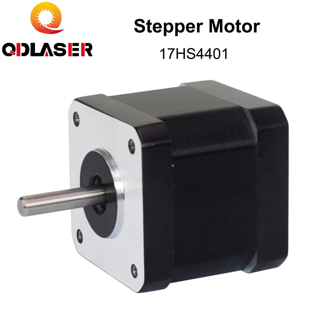 QDLASER Nema 17 Stepping Motor Single-axis 17HS4401 0.45Nm 1.8 Degree 2-Phase For Laser Machine and 3D Printer