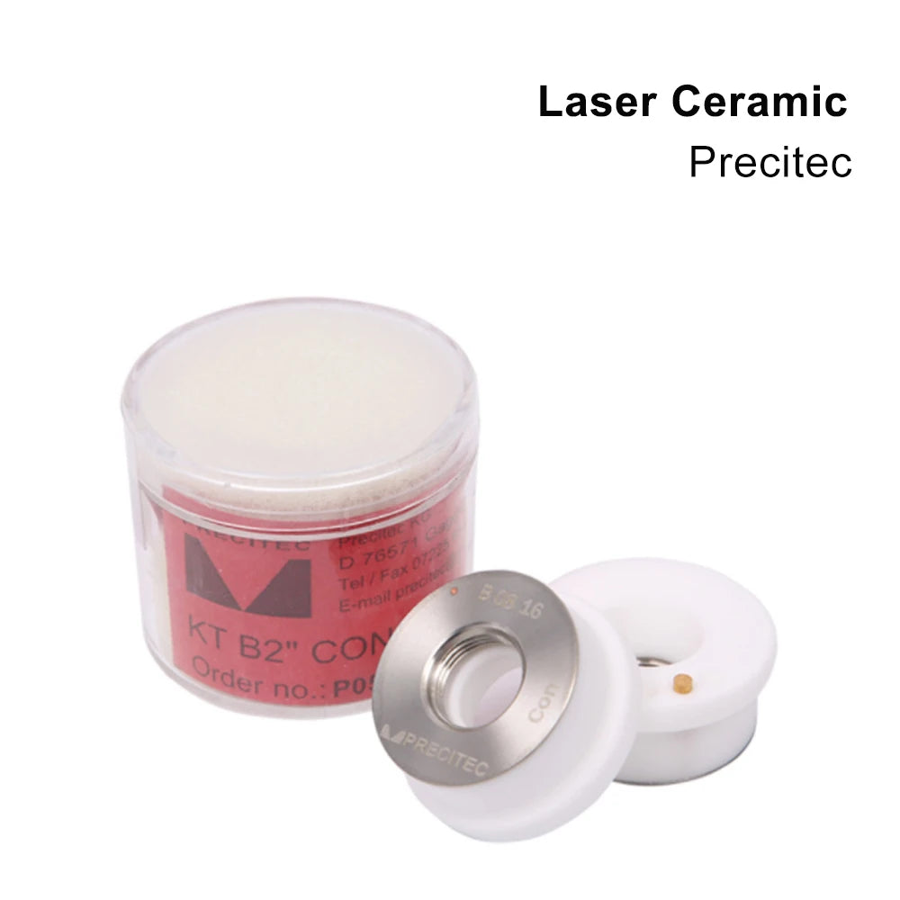 QDLASER Fiber Laser Ceramic Rings Parts D28 D32 KT B2" CON Laser Nozzle Holder Precitec for Raytools Empower Laser