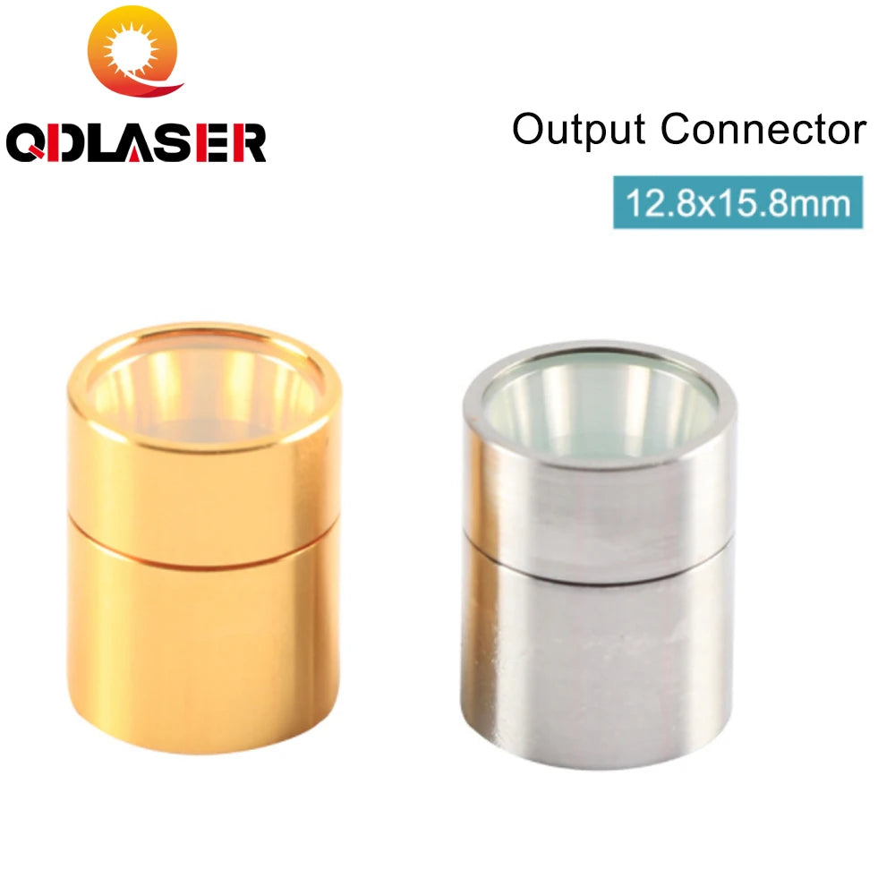 QDLASER Output Connector Protective Lens Group for Raycus Fiber Power Source Laser Cutting Head