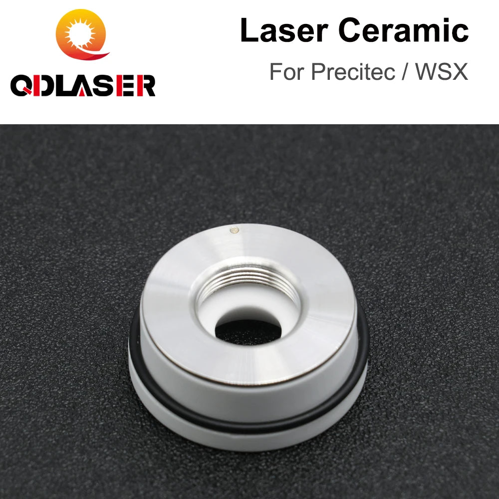 QDLASER CON Laser Ceramic KT B2 Dia. 28mm Nozzle Holder Fiber Laser Cutting Head Nozzle Holder for OEM PrecitecWSX Laser Head