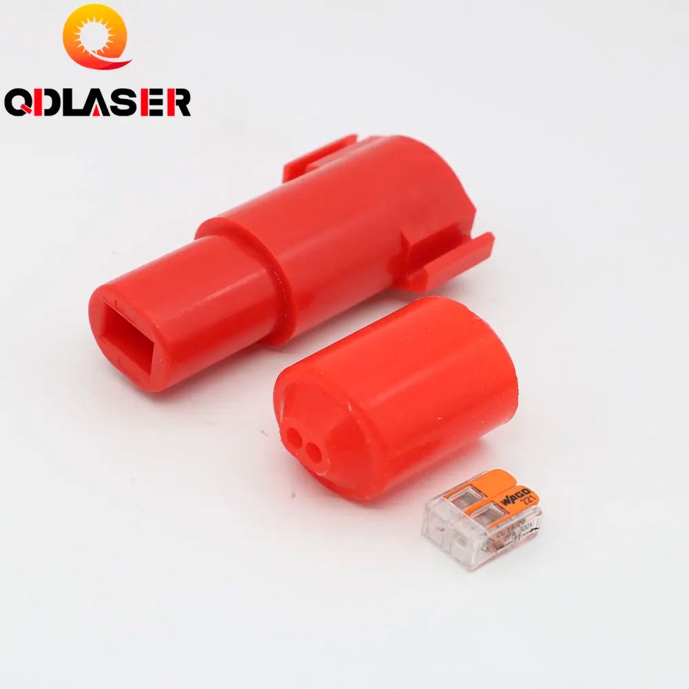QDLASER Yongli Male Female High Voltage Connector for Battery Helicopter DIY Laser Tube CO2 Cutting Machine