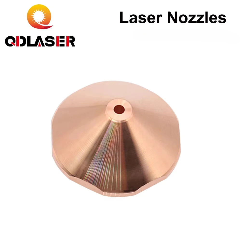 QDLASER Laser Fiber Optic Cutting Nozzle Caliber 0.8mm-1.7mm Single Layer Dia.24 for Fiber Laser Cutting Head