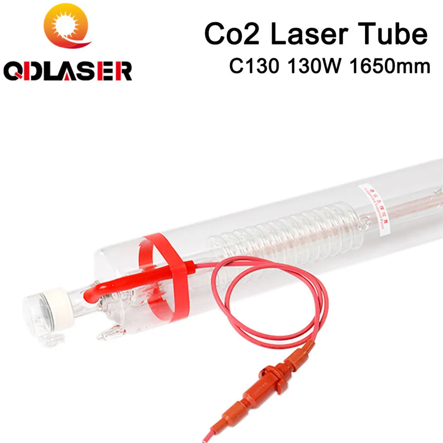 SPT C130 Co2 Laser Tube 130w 130W-150W Length 1650mm Dia.80mm for Co2 Laser Engraving and Cutting Machine