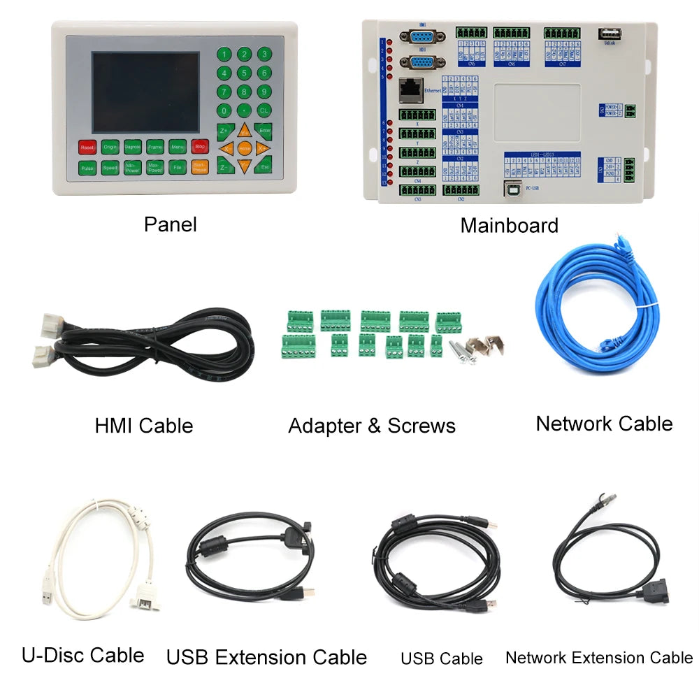 Metal and No-Metal Cutter Co2 Laser Controller RDC6332M for Laser Engraving and Cutting Machine
