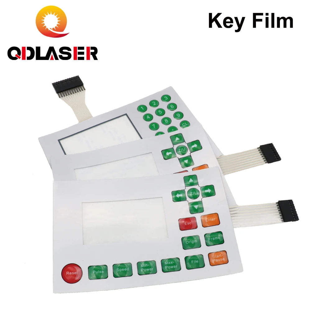 QDLASER Ruida Control Cards Membrane Switch for RDLC320-A RDC6332M RDC6442S RDC6332G RDC6442G Panels Key Film Keyboard Mask