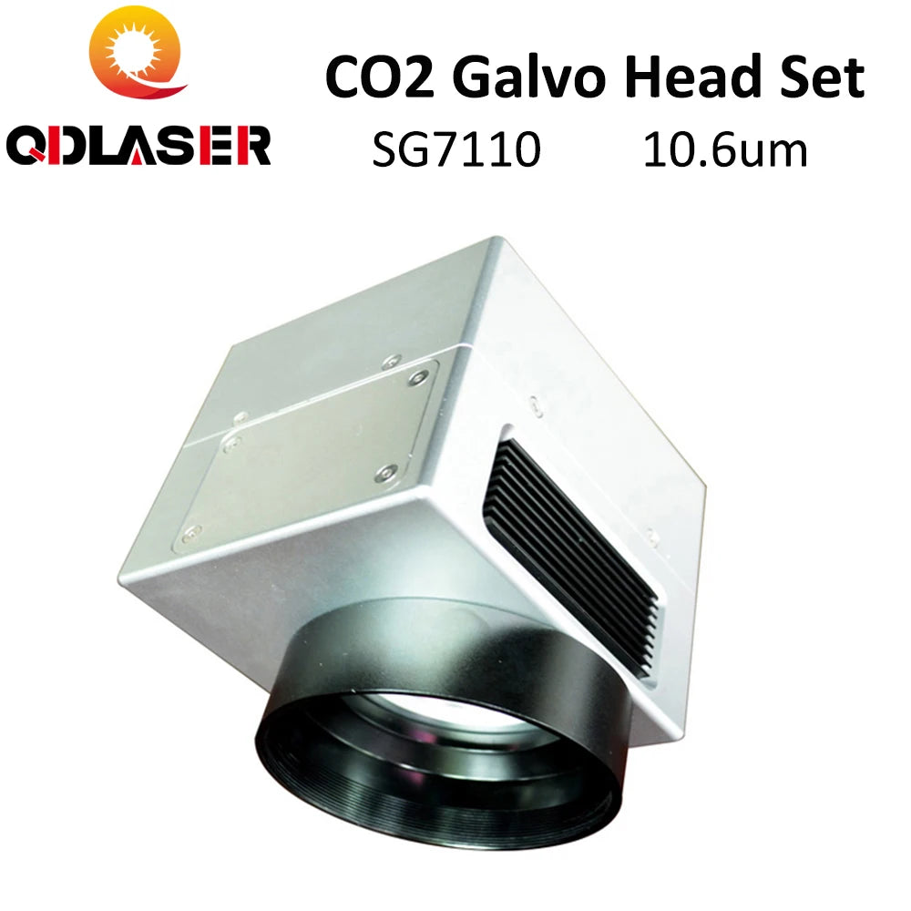 QDLASER CO2 Galvo Head and Fiber Galvo Scanning Head SG7110 for Laser Marking Machine