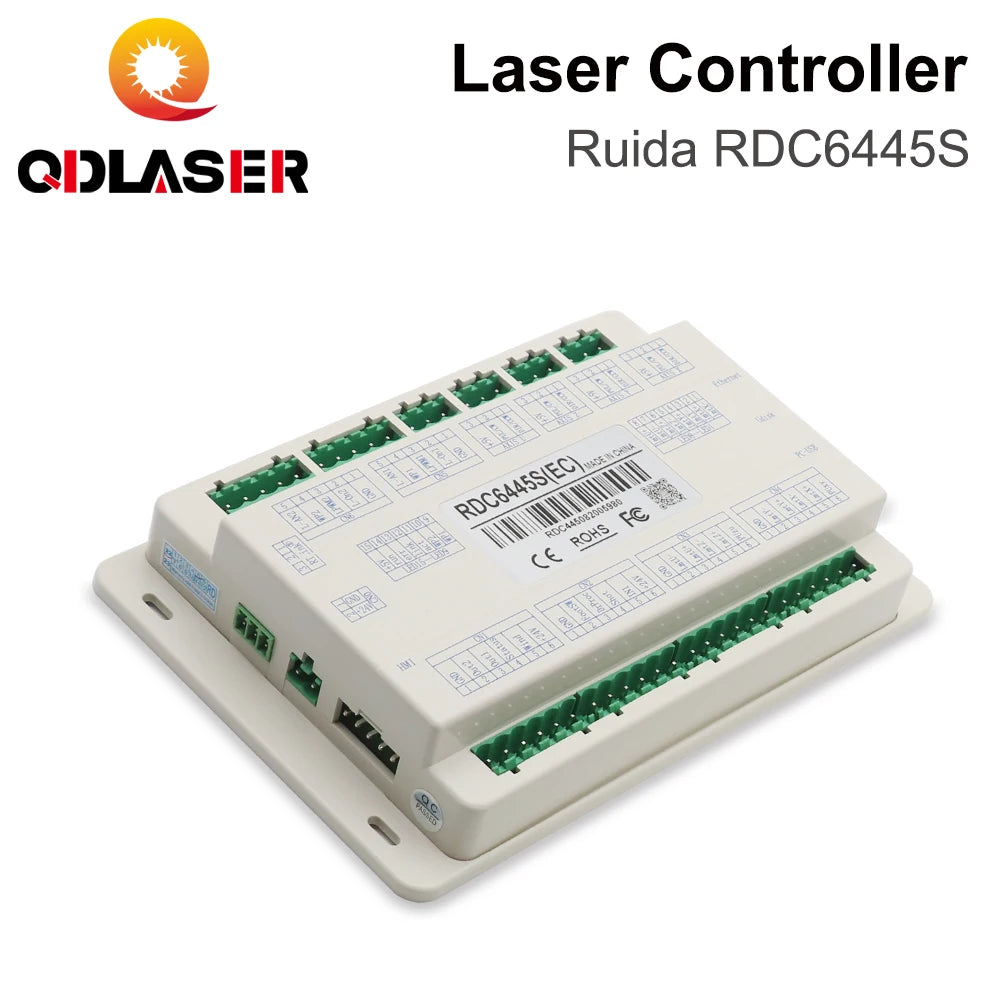 QDLASER Ruida RDC6445 RDC6445S Laser Controller Motherboard for Co2 Laser Engraving Cutting Machine Upgrade RDC6442 RDC6442G