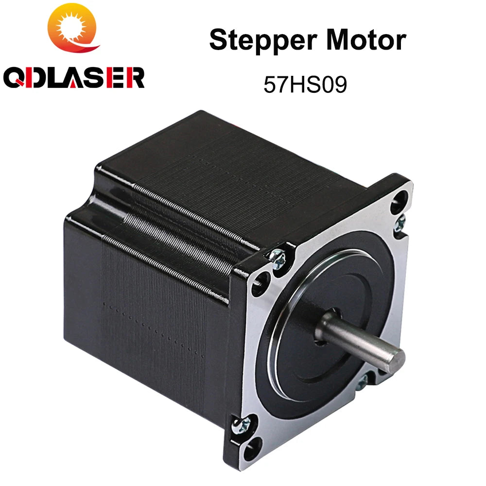 QDLASER Nema23 1.8 Degree 2-Phase Hybrid Stepper Motor 57HS09 for Co2 Laser Engraving and Cutting Machine