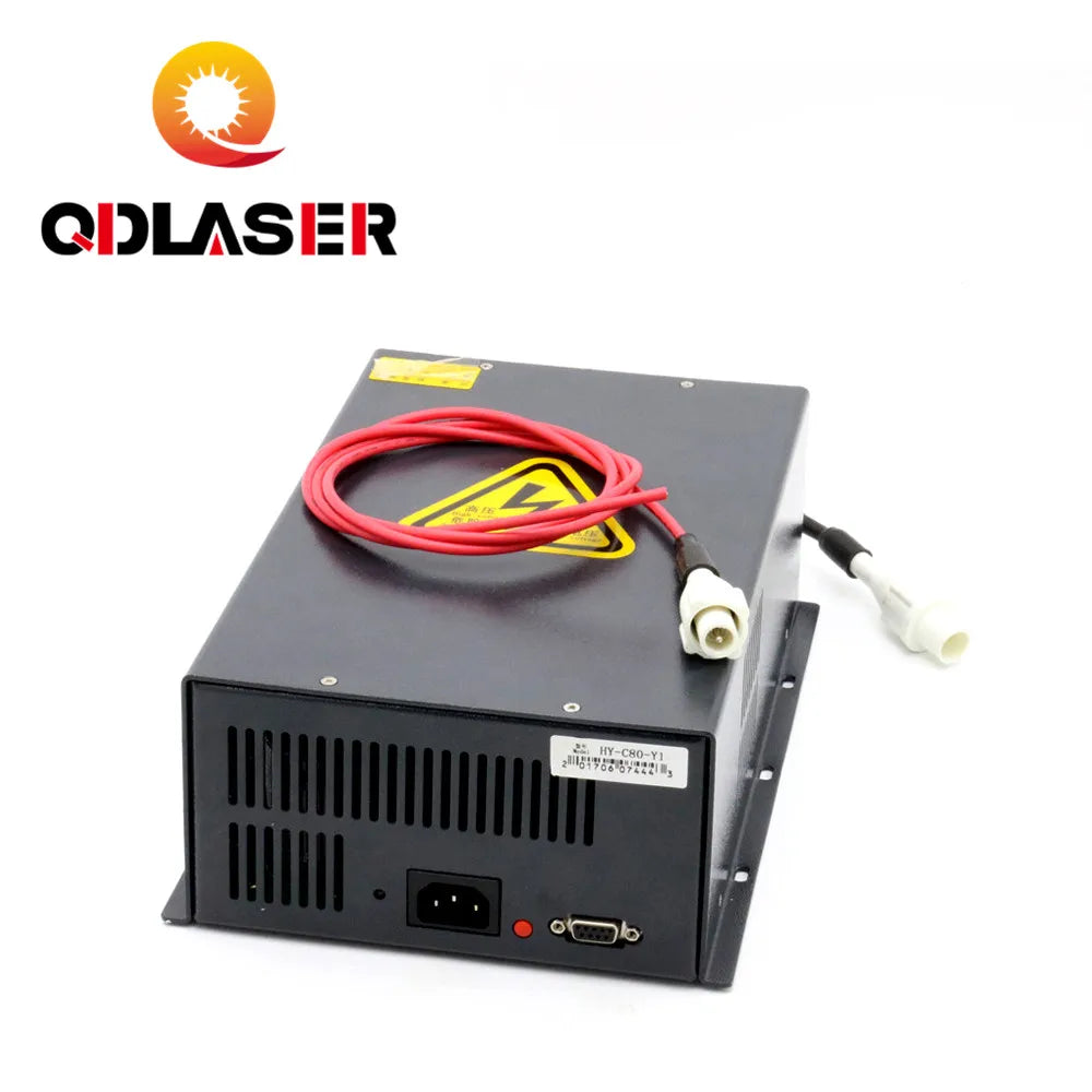 QDLASER Yueming 80W C80 CO2 Laser Machine CO2 Laser Cutting Power Supply