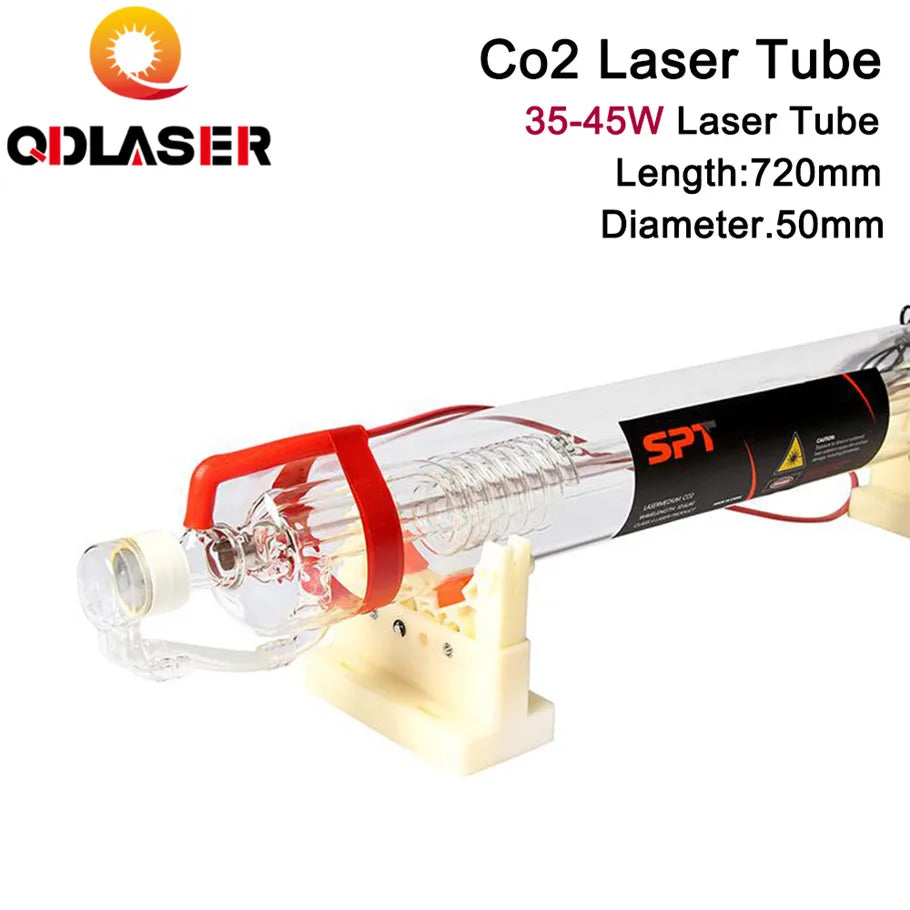 SPT C Series Co2 Laser Tube C30 35w Length 720mm Dia. 50mm for CO2 Laser Engraving and Cutting Machine