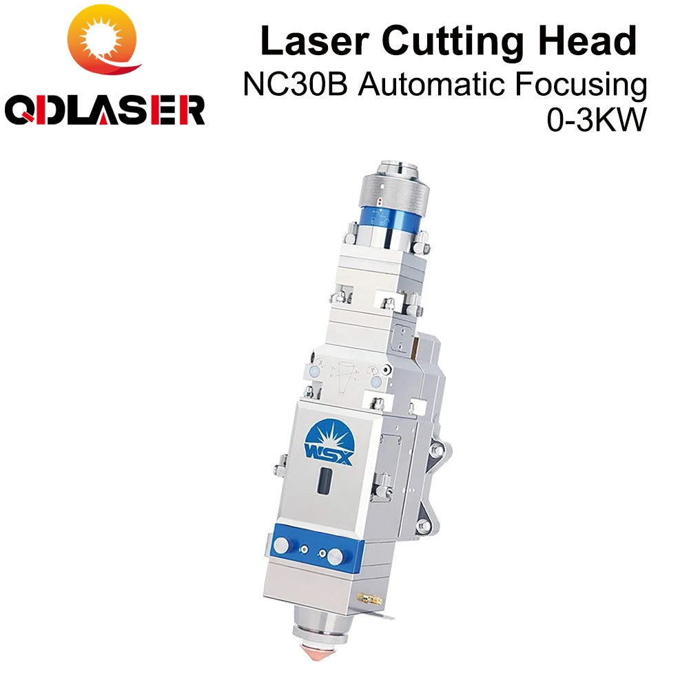 QDLASER WSX Auto Focusing Fiber Laser Cutting Head NC30B for Metal Cutting