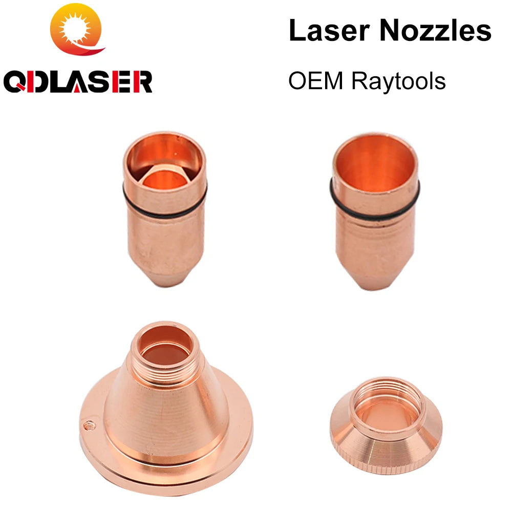QDLASER OEM Laser Cutting Nozzle Mounting TIP Retainer Nut for Raytools Laser Head