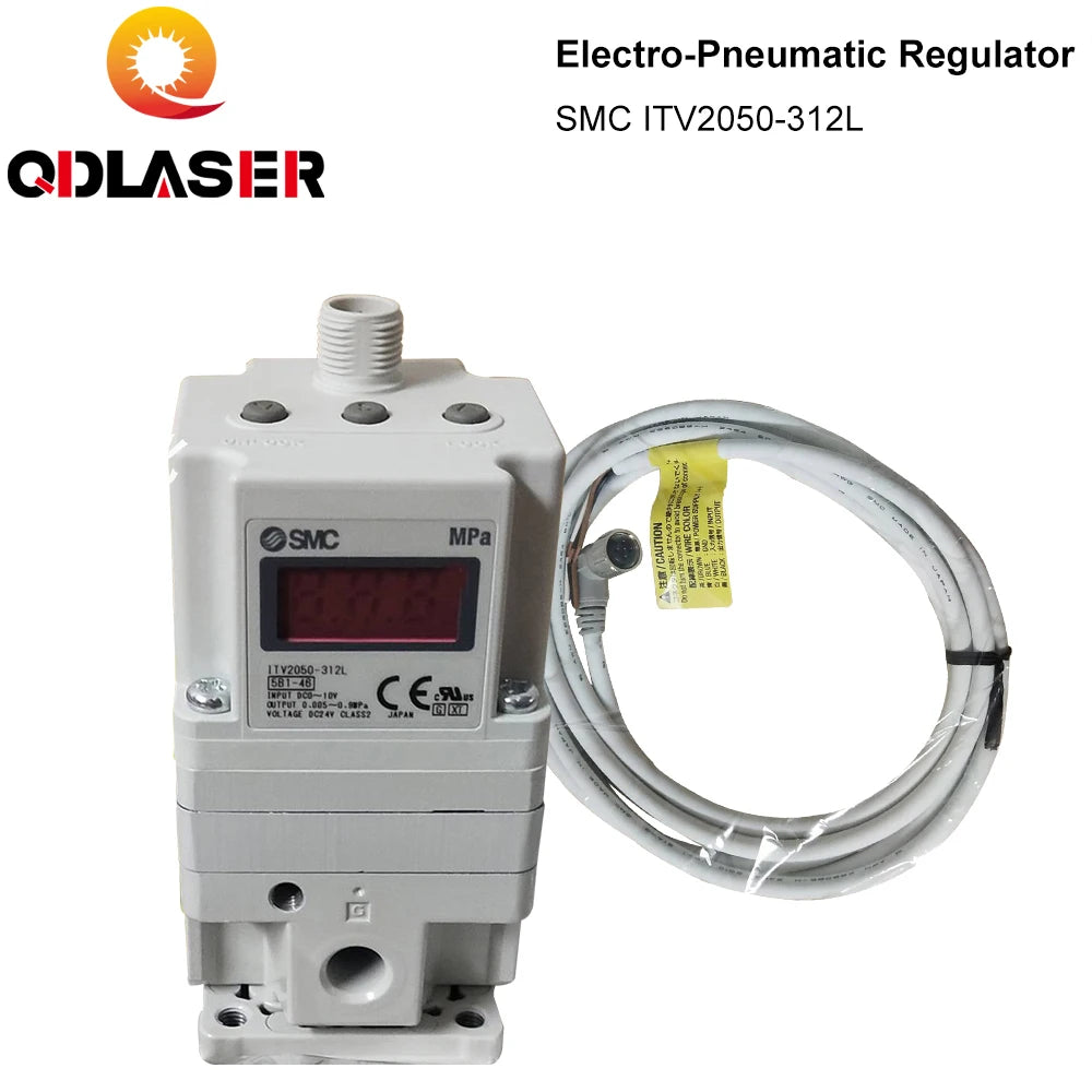 SMC ITV2050-312L Electronic Vacuum Regulator Electro-Pneumatic Regulator