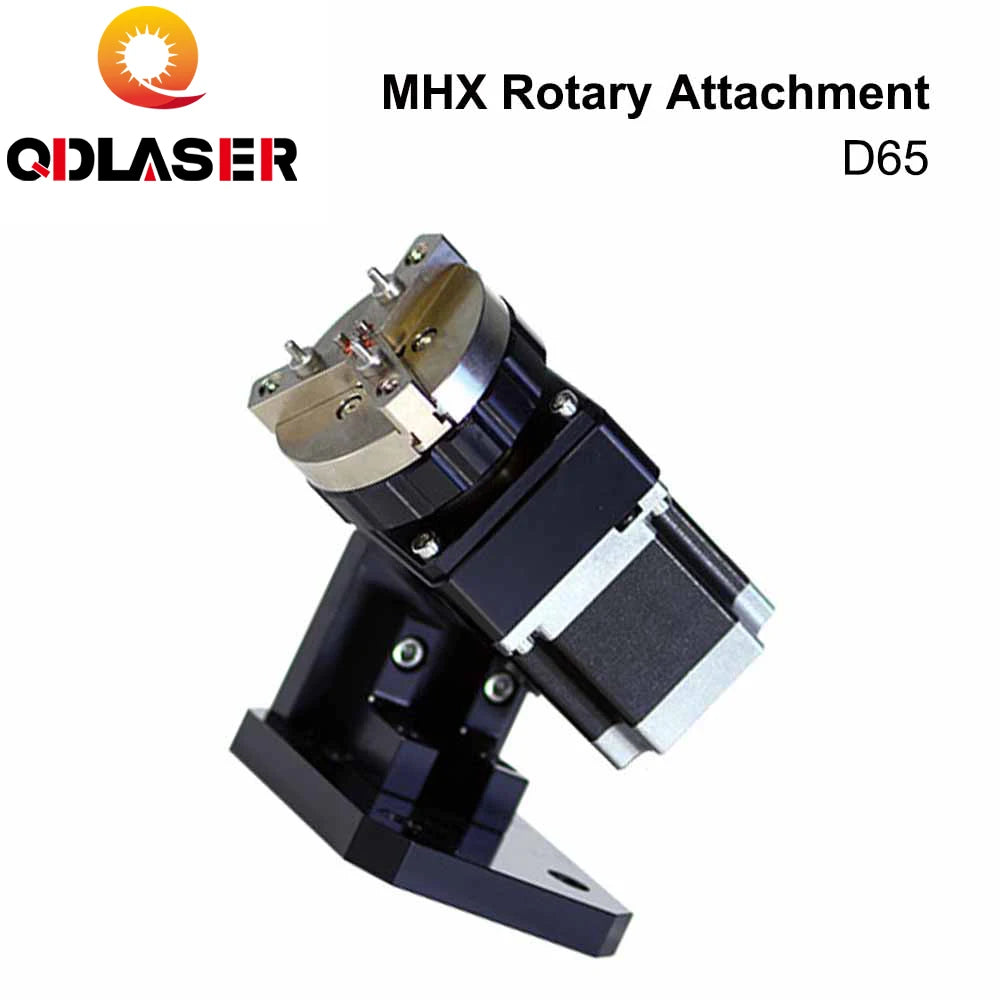 QDLASER Laser Marking Machine Rotary Attachment D65/D125