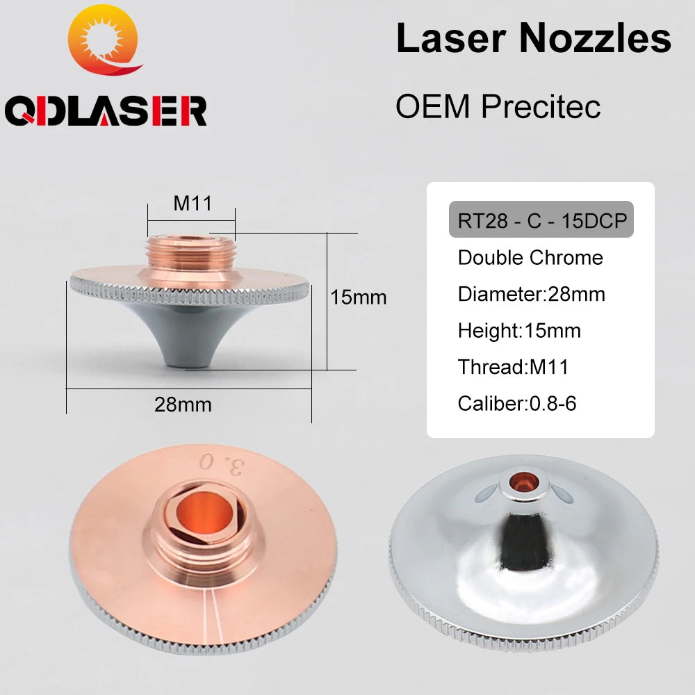 QDLASER OEM Precitec Laser Cutting Nozzle