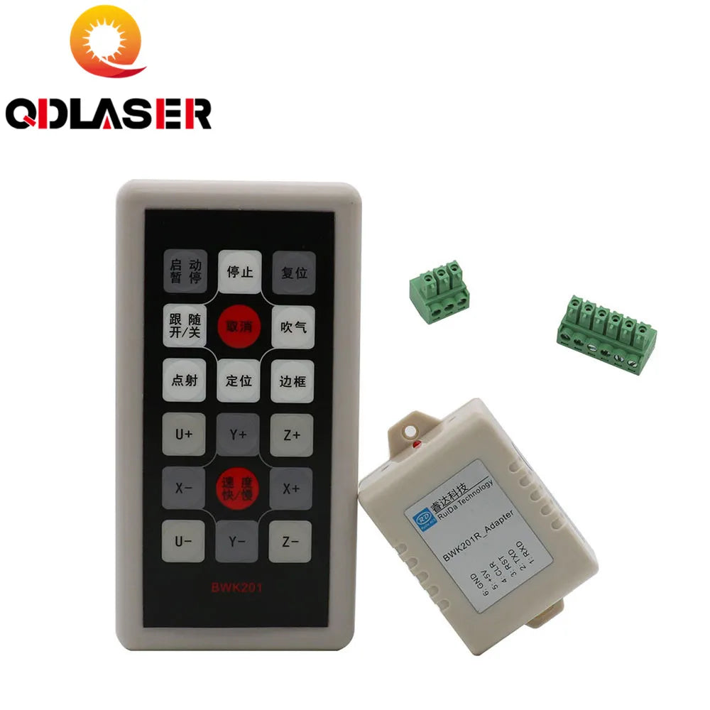 Ruida Wireless Receiver BWK201 Control RD Laser Controller Within 10m for Co2 Laser Engraving and Cutting Machine