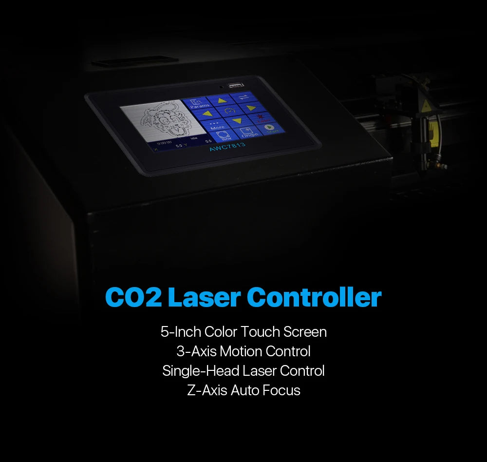 QDLASER Trocen AWC7813 Replaces AWC708S Co2 Laser Controller DSP System for AWC708s / AWC708c /RD6442G/RD6445G