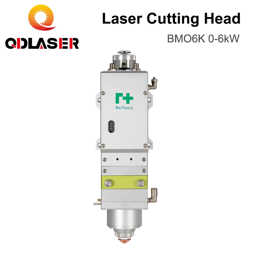 QDLASER Raytools BM06K Laser Cutting Head 0-6kW FL 150/200mm Auto Focusing Fiber Laser Cutting Head QBH/QD/G5 for Metal Cutting
