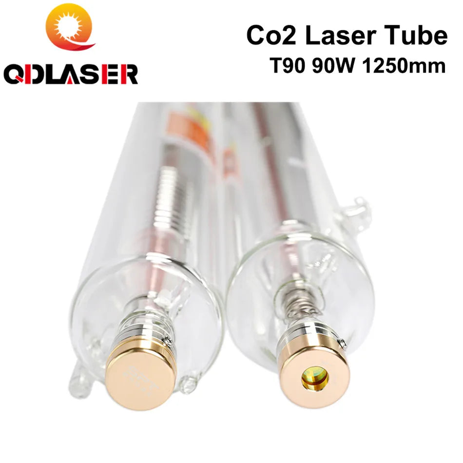 SPT T90 CO2 Laser Tube 90W 90-100W Length 1250mm Dia.80mm for Co2 Laser Engraving and Cutting Machine