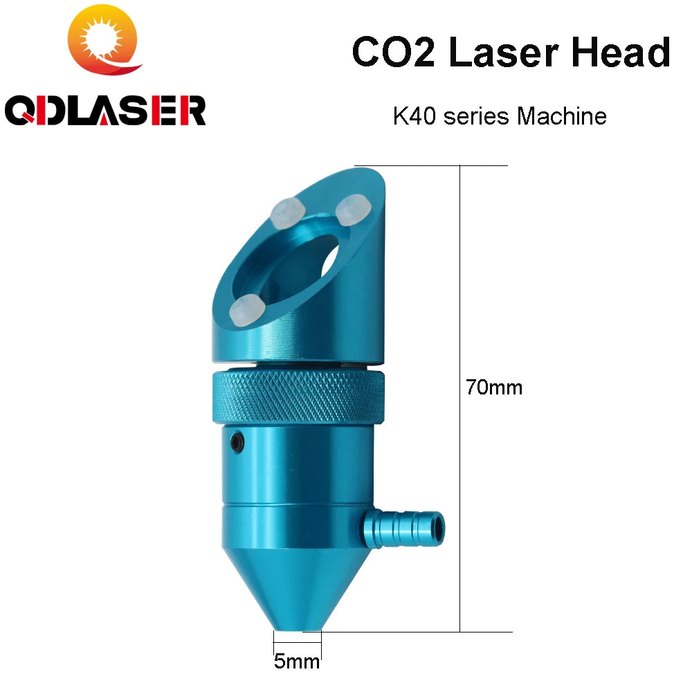 QDLASER New Type K Series CO2 Laser Head for Mini CO2 Laser Engraving Machine Laser Equipment Parts