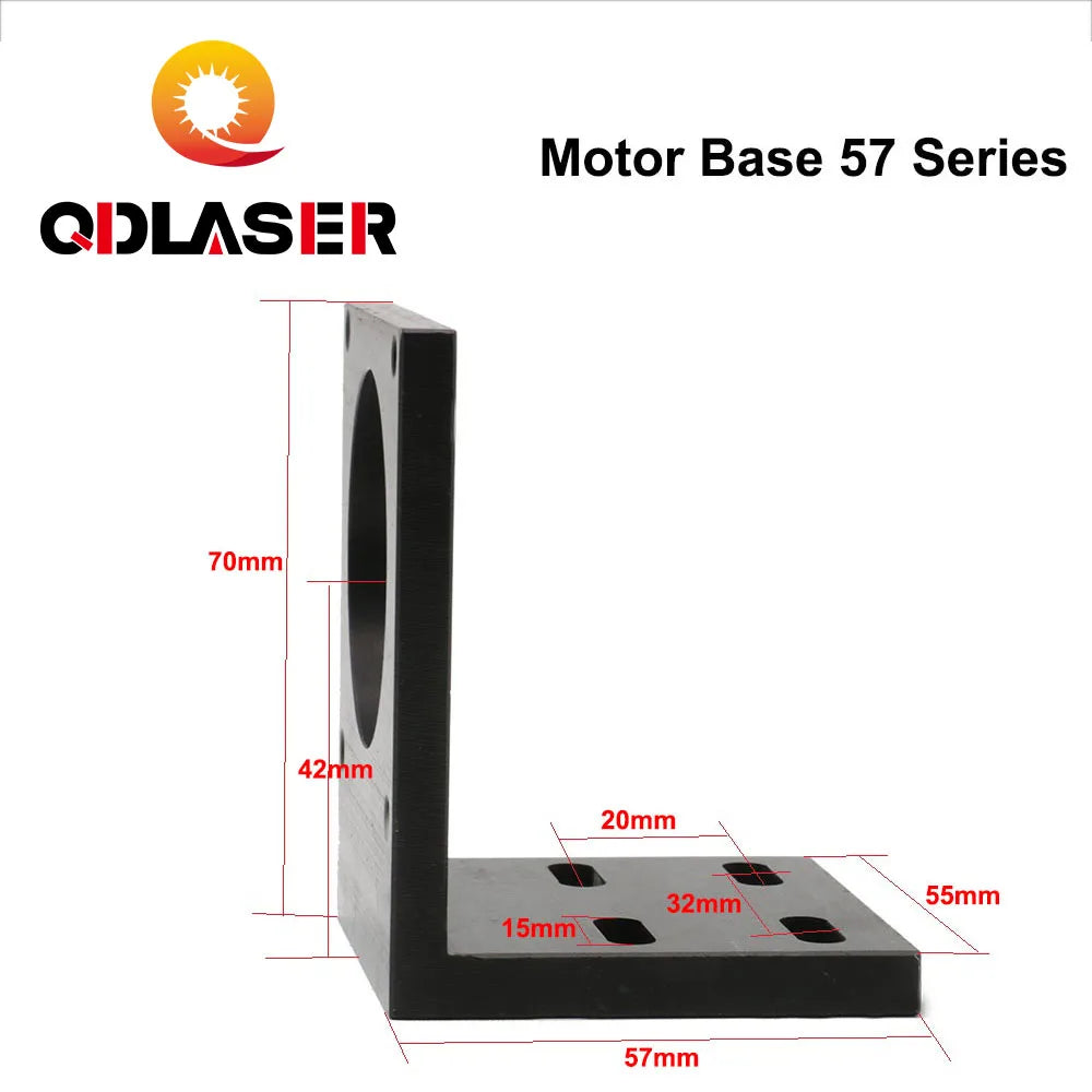 QDLASER 57 Series Stepper Motor Mount Bracket for NEMA23 Motor