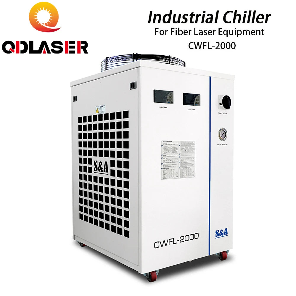 QDLASER S&A CWFL-2000 Industrial Laser Chiller for Laser Cutting Machine