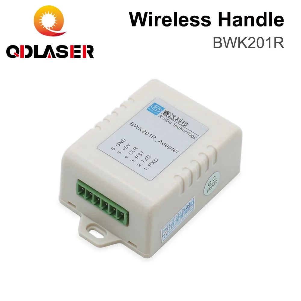 QDLASER Riuda BWK201R Wireless Operating Handle for Co2 Laser Controller Riuda RDC6442 RDC6442G RDC6442S