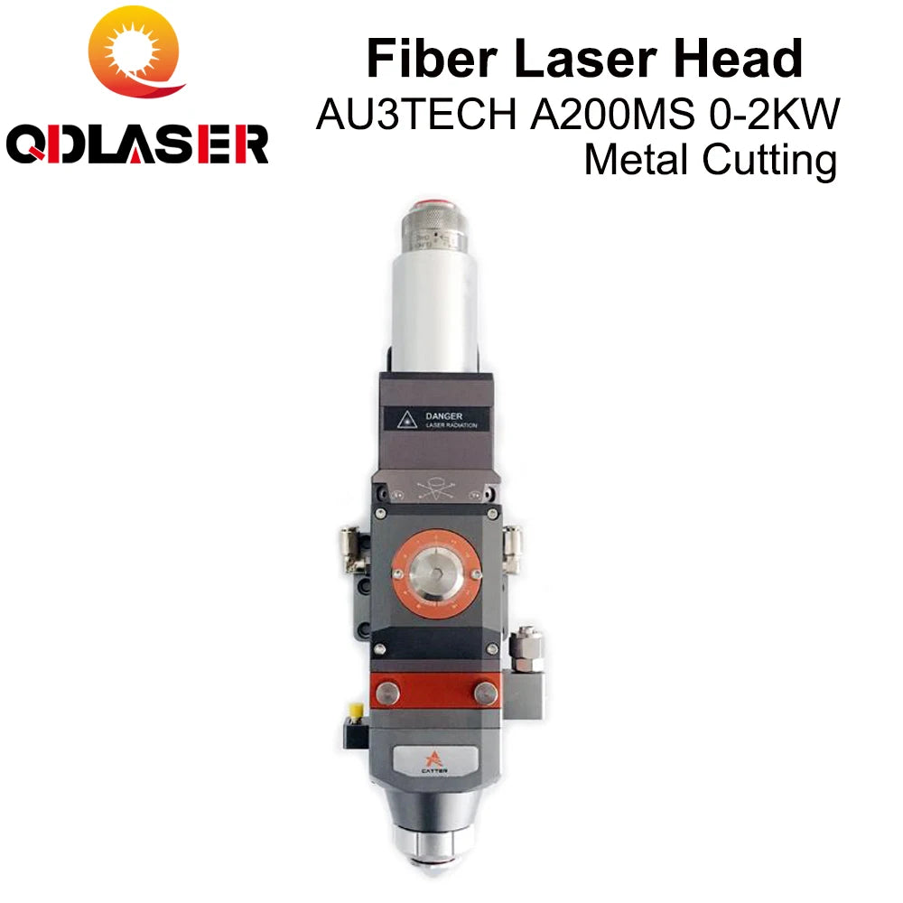 QDLASER AU3TECH 0-2KW Automatic Focusing Laser Head A200MS Autofous Laser Cutting Head