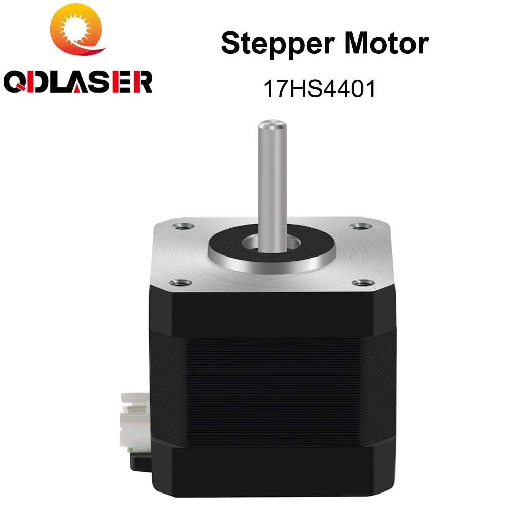 QDLASER Nema 17 Stepping Motor Single-axis 17HS4401 0.45Nm 1.8 Degree 2-Phase For Laser Machine and 3D Printer