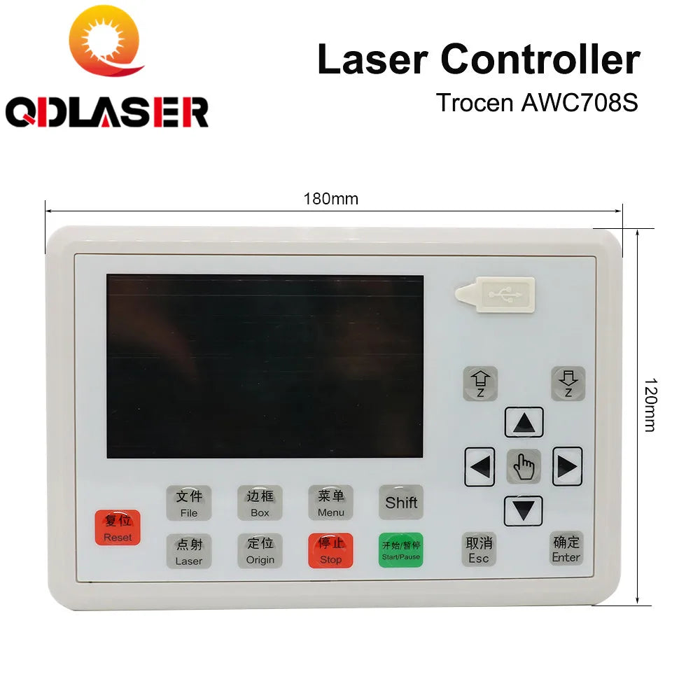 Trocen Anywells AWC708S Laser DSP Controller for Co2 Laser Engraving Cutting Machine