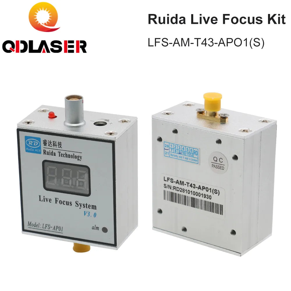 Ruida LFS-AM-T43-AP01(S) Metal Cutting Live Focus System Amplifier and Amplifier Connecting Line for Laser Machine