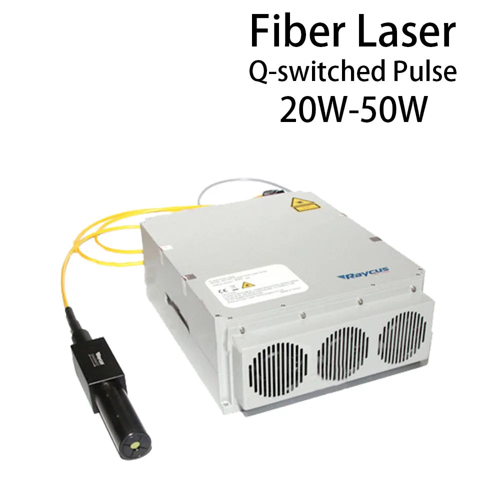 QDLASER Raycus 20W 30W 50W Fiber Laser Source Device for Laser Cutting Engraving Machine