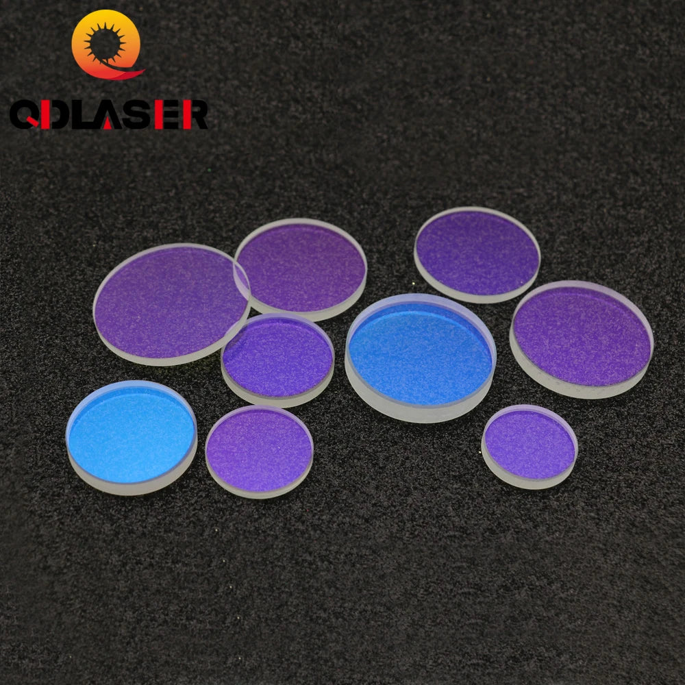 QDLASER Fiber Optic Protective Lenses 10Pcs Hot Sale Size 18*2 27.9*4.1 30*5 37*7 1064nm Quartz Fused Silica for Laser Head