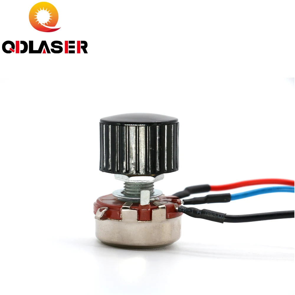 Power Adjuster With Knob and Switch for CO2 Laser Machine